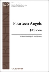 Fourteen Angels SATB choral sheet music cover